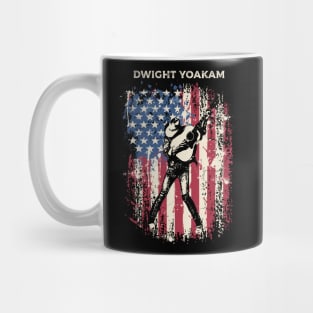 Vintage Distressed Dwight Yoakam Mug